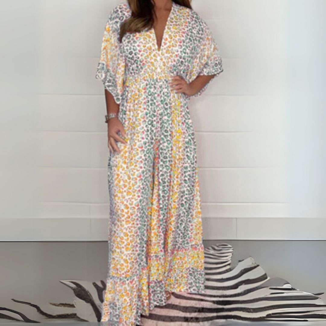 Fej | Лек гащеризон с цветен десен