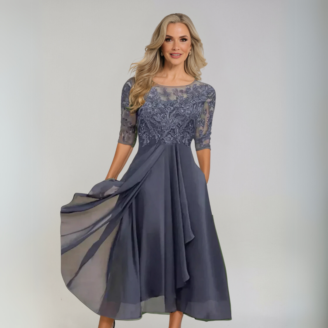 Тереза | Елегантна дантелена рокля