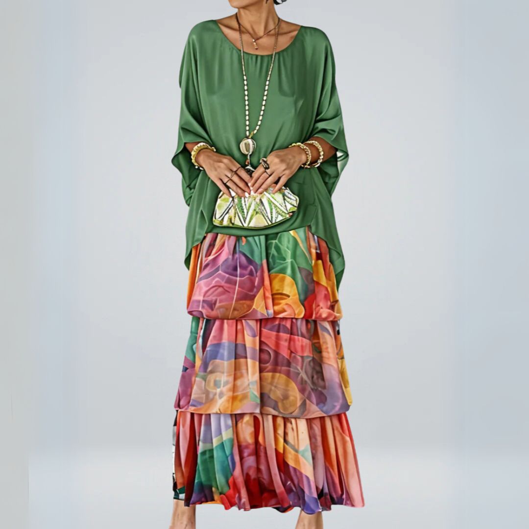 Франтишка | Въздушна елегантна макси рокля