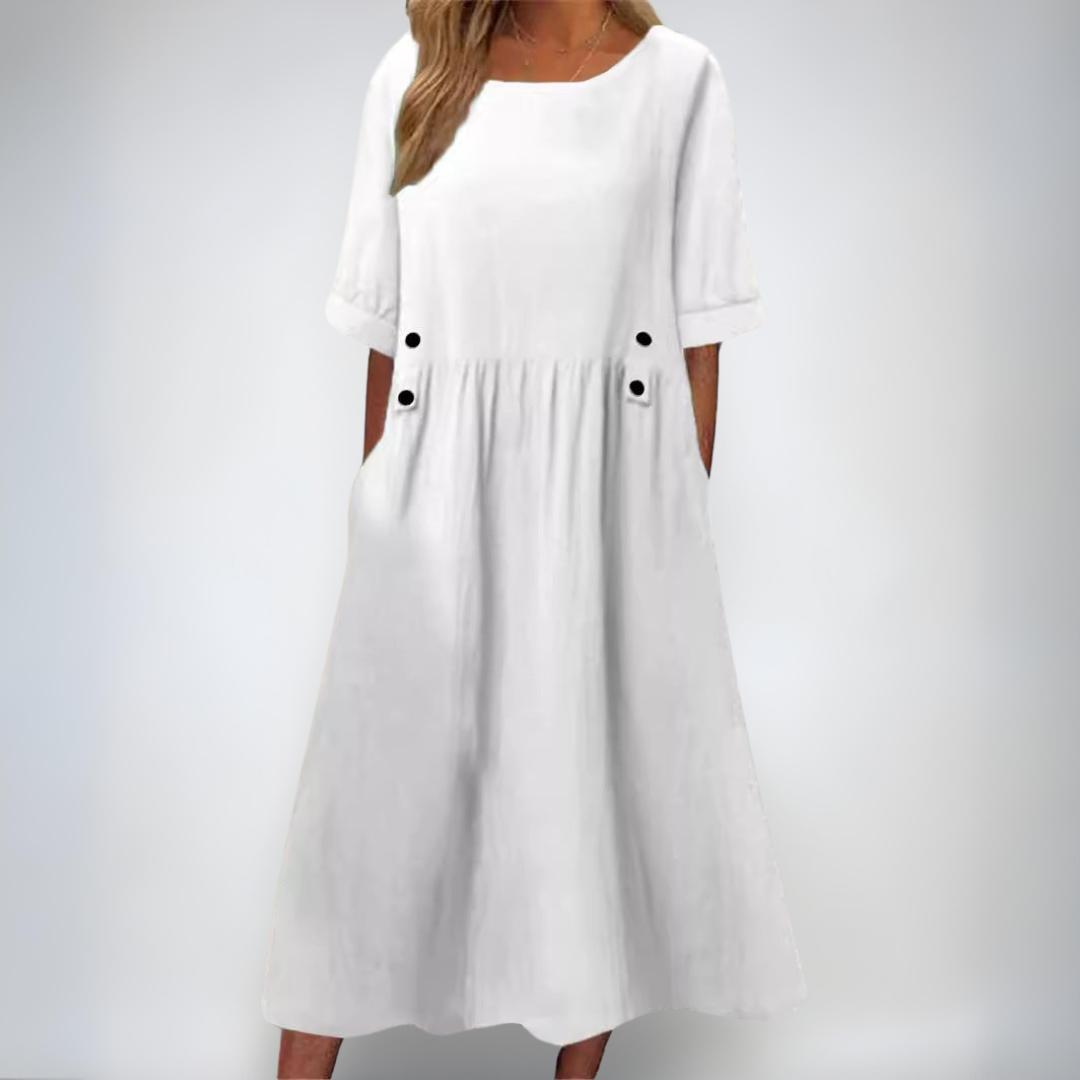 Миа | Летни рокли с леко небрежно кроене