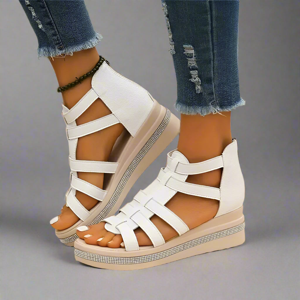 Минерва | Елегантни сандали с платформа за целодневен комфорт