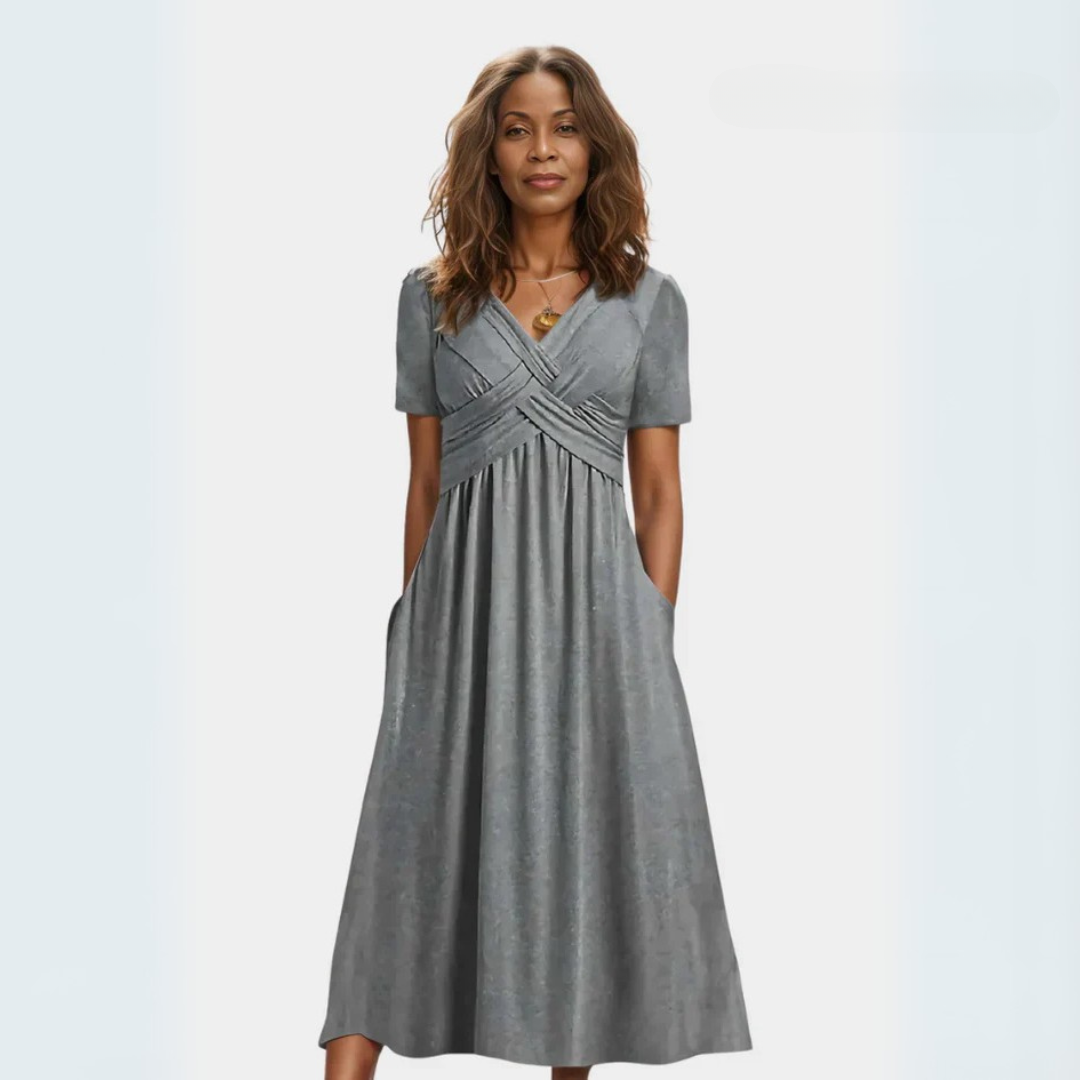 Адена | Елегантна и ласкава рокля