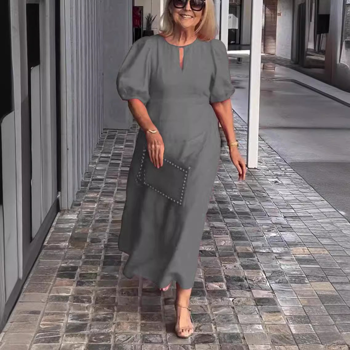 Carlisse™ | Шикозна рокля с надути ръкави (Почти разпродадена)