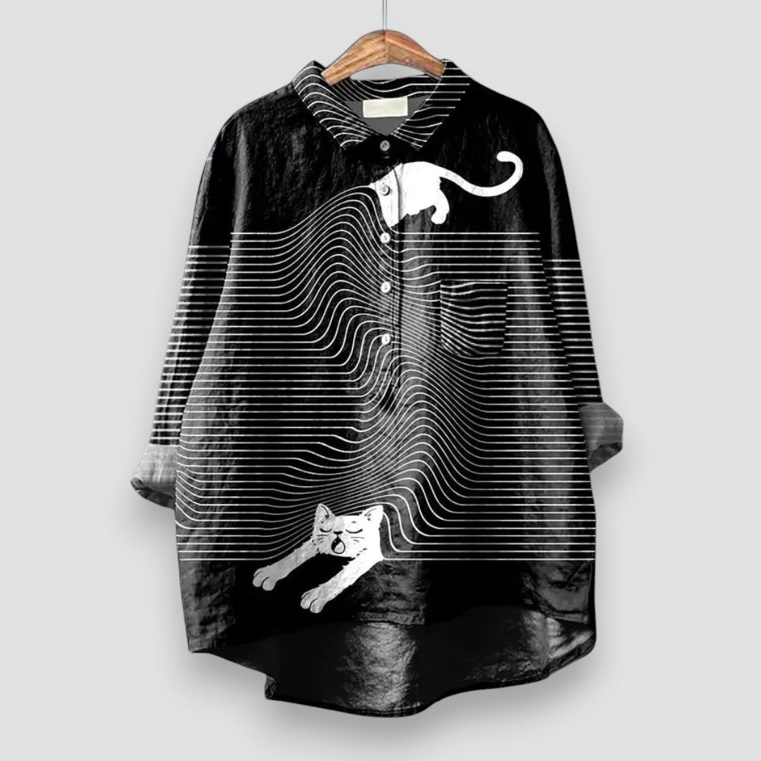 Laroche™ | Риза за Жени с Принт на Куче