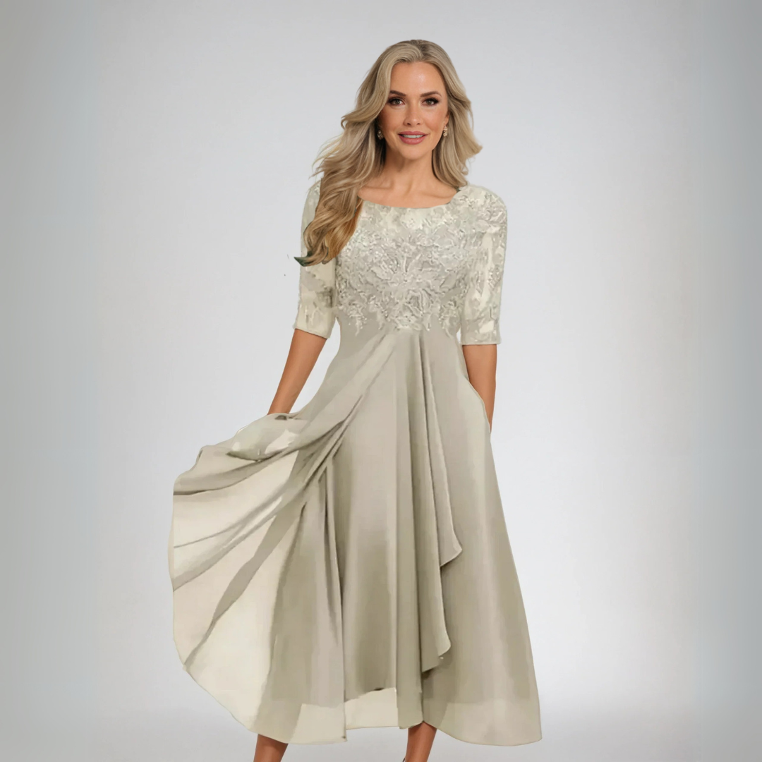 Тереза | Елегантна дантелена рокля