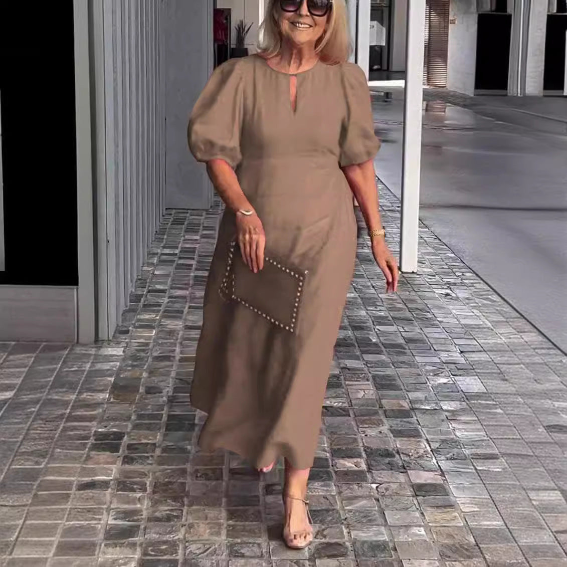 Carlisse™ | Шикозна рокля с надути ръкави (Почти разпродадена)