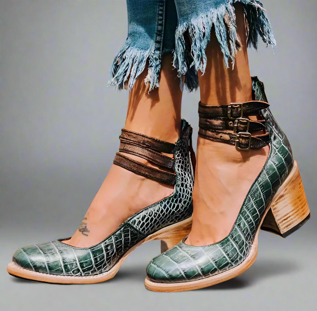 Alwine | Винтидж обувки с токчета за елегантен комфорт