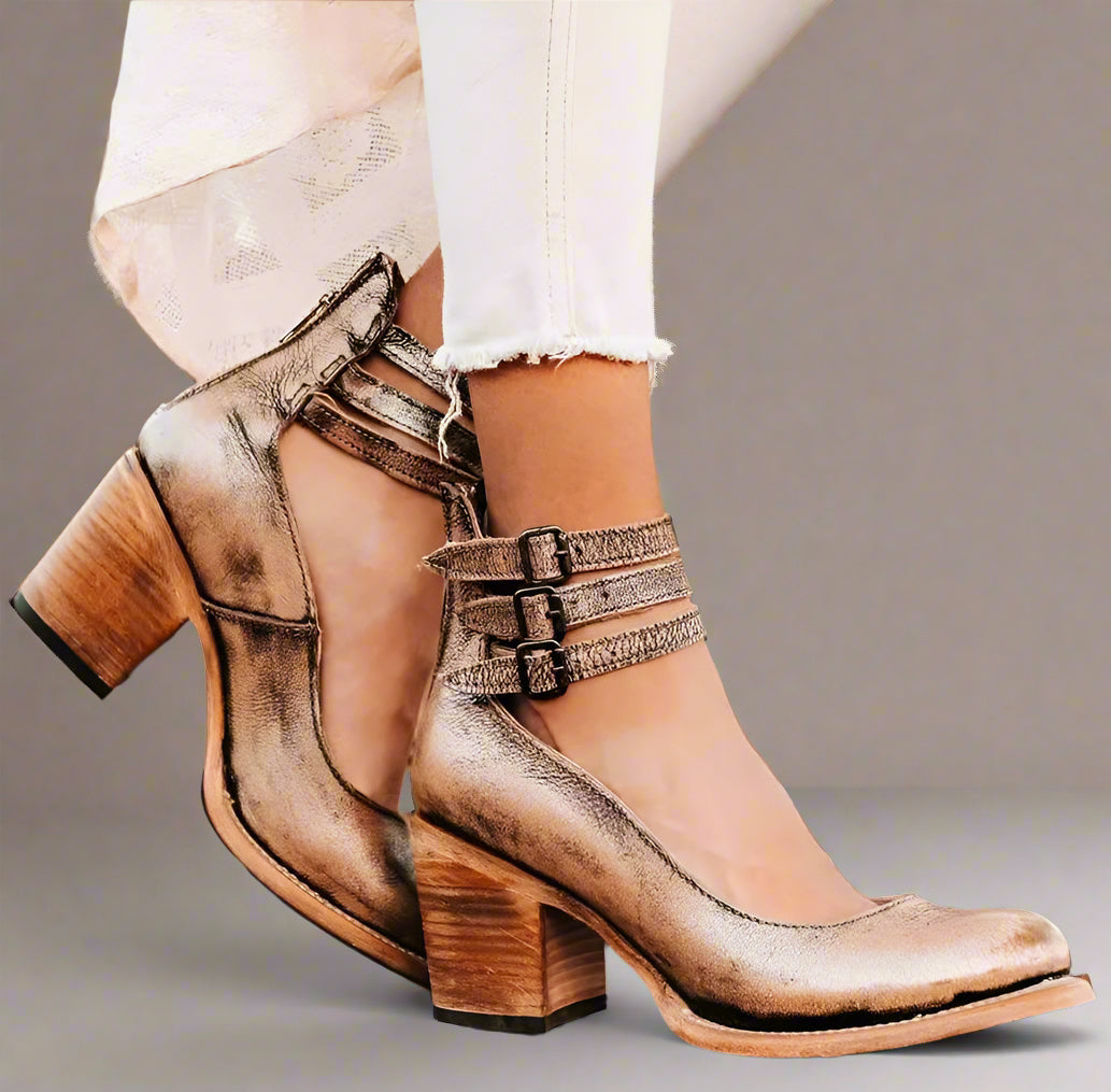 Alwine | Винтидж обувки с токчета за елегантен комфорт