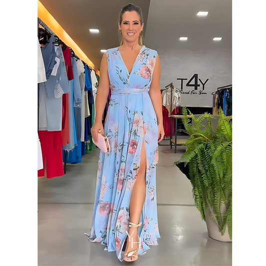 Elaria™ | Луксозна Макси Рокля Шик (Почти Разпродадено)