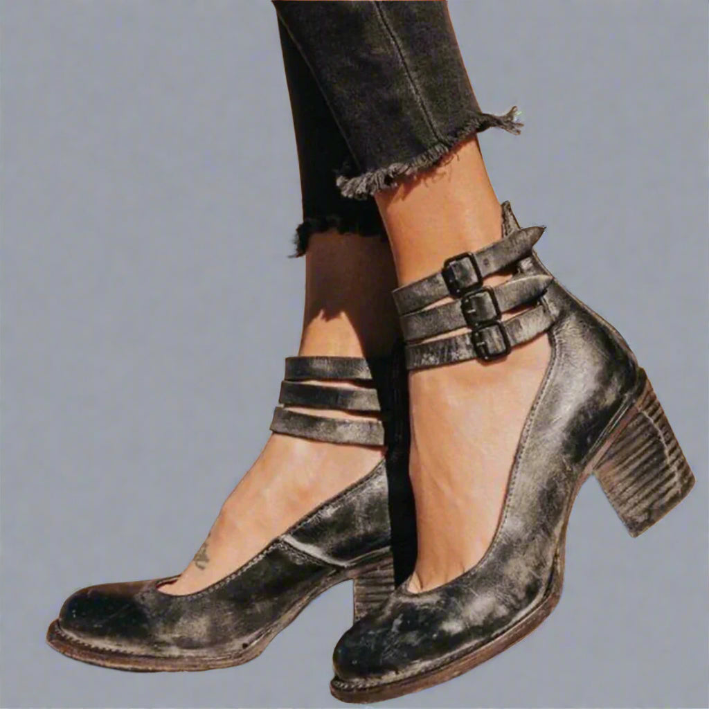 Alwine | Винтидж обувки с токчета за елегантен комфорт