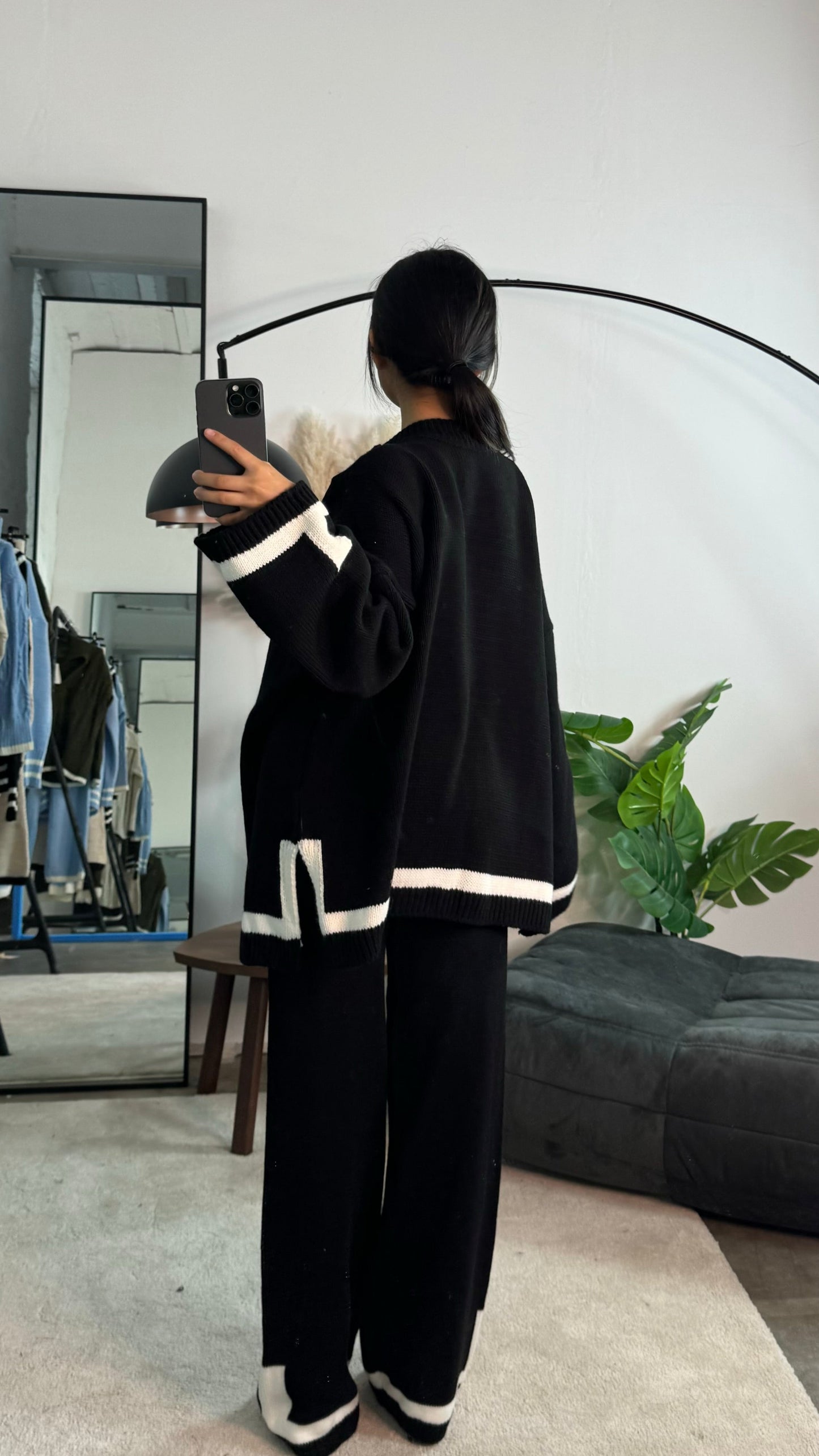 Naelle™ | Комплект за домашно носене с луксозен контрастен ръб