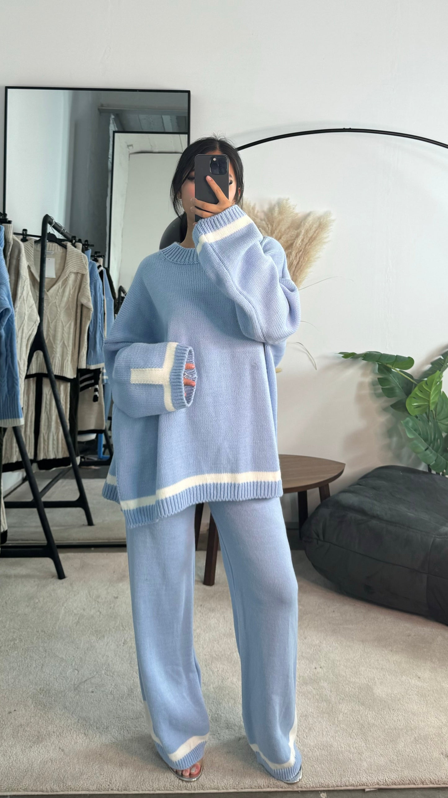 Naelle™ | Комплект за домашно носене с луксозен контрастен ръб