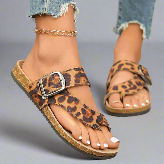 Josepha | Удобни кожени чехли от висококачествен материал за лятото