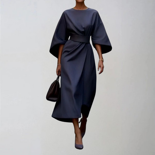 Люси | Стилна рокля с колан