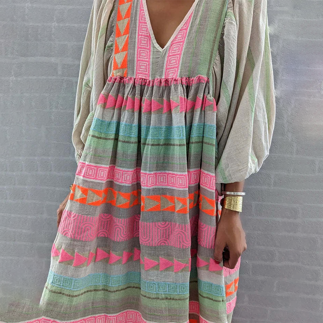 Theresia™ | Maxi Boho Chic Рокля (Изчерпана)