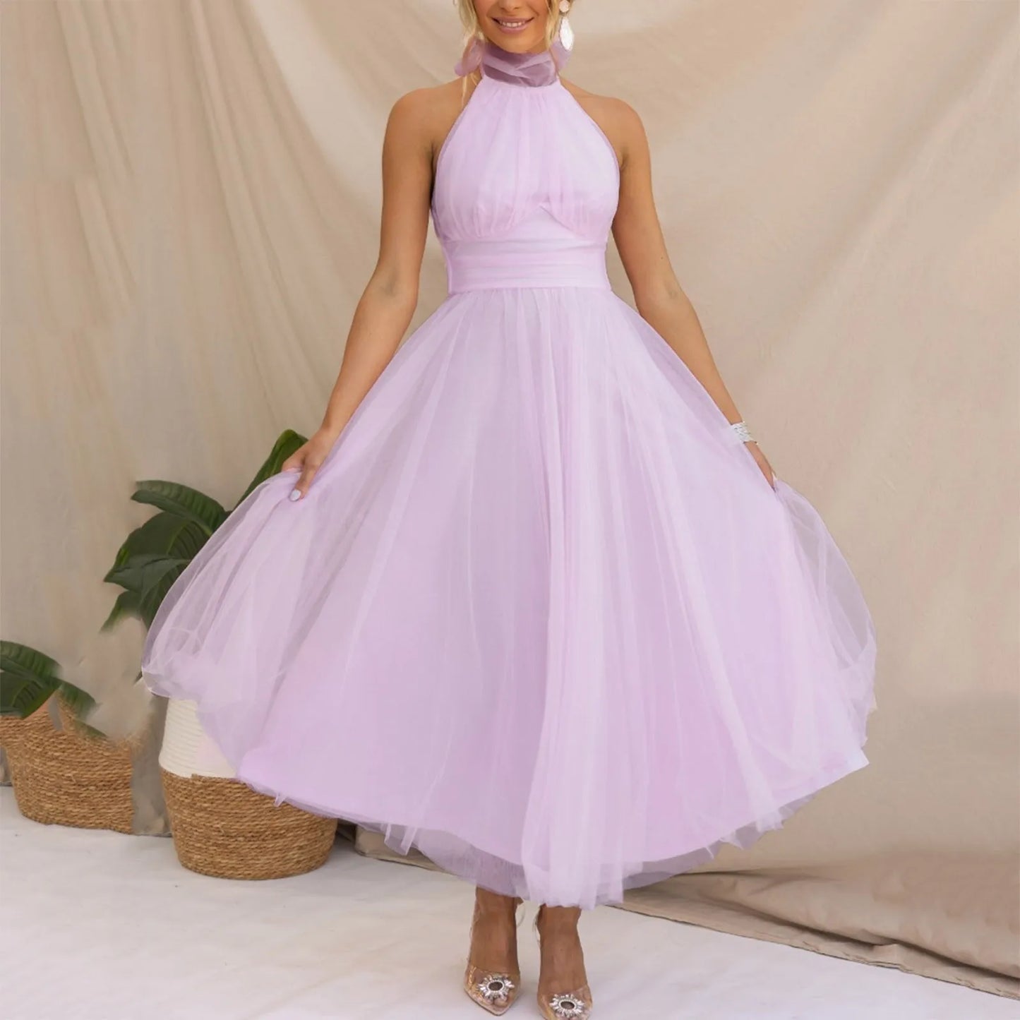 Корлайн - Елегантна рокля без ръкави