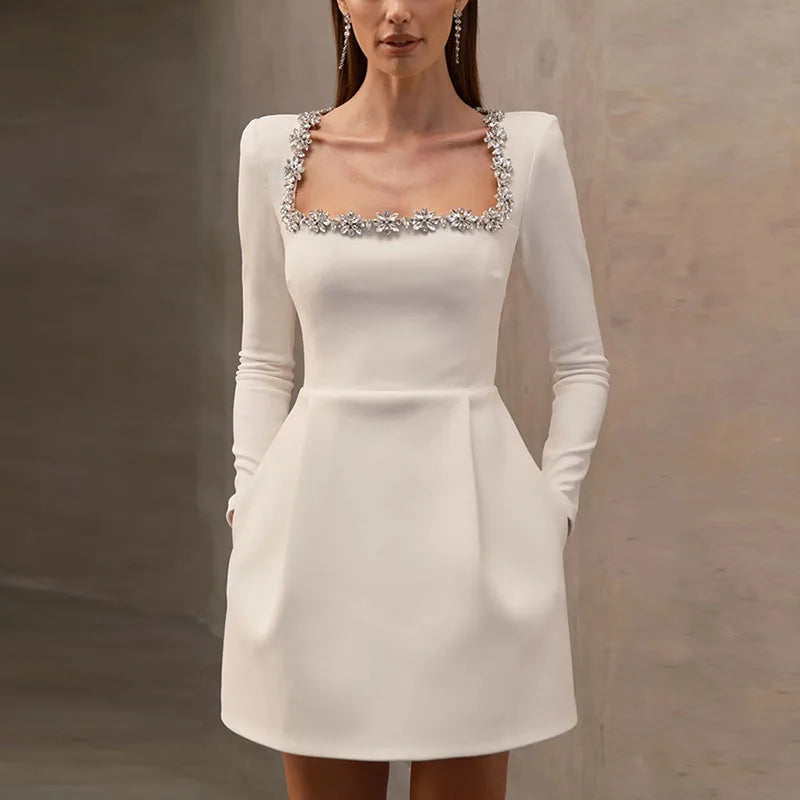 Adelin™ | Мини А-Линия Шик Рокля