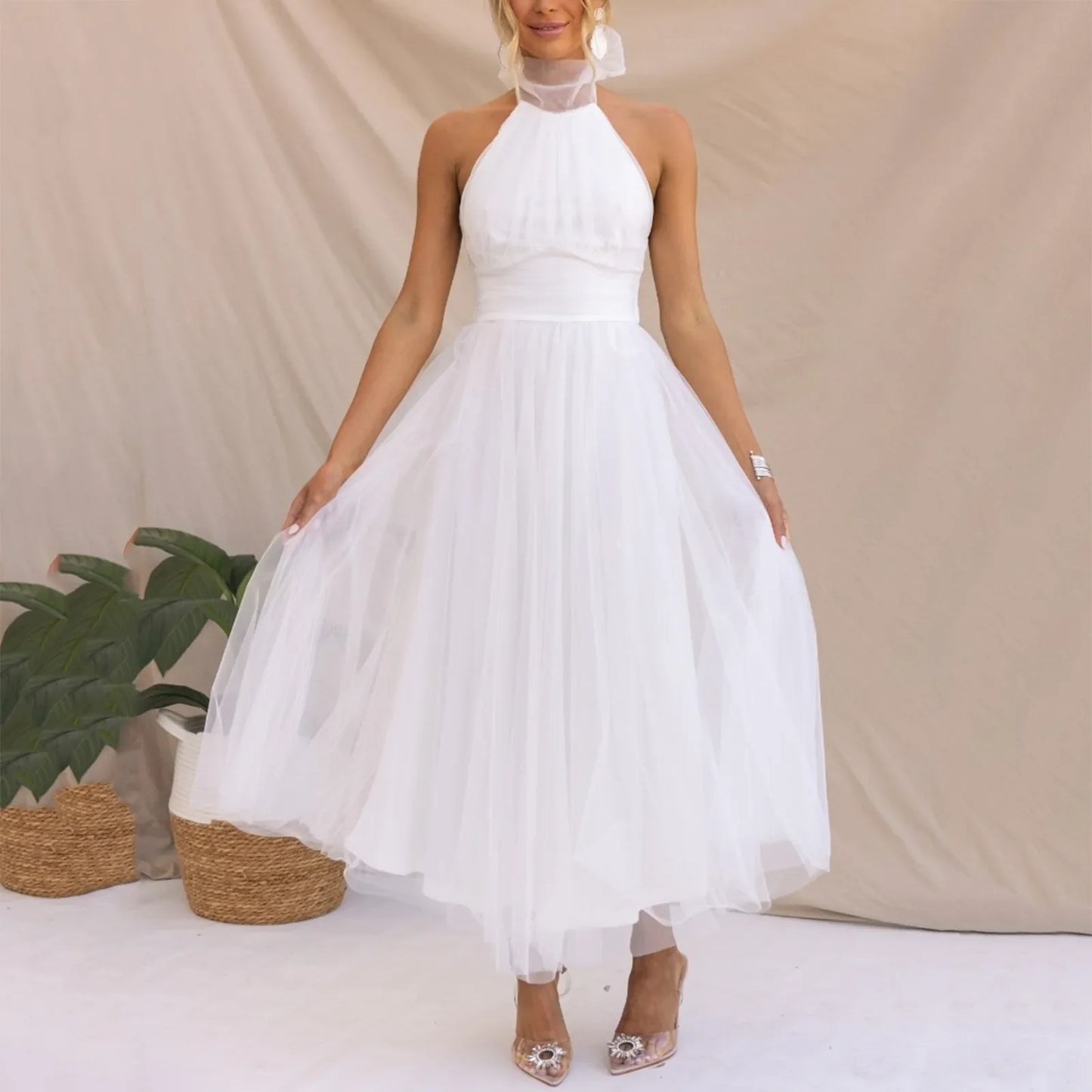 Корлайн - Елегантна рокля без ръкави