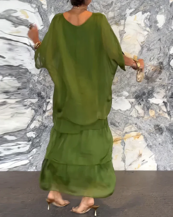 Марсела | Макси рокля, която се движи с вас