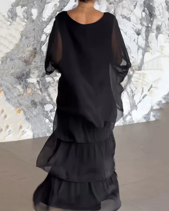 Марсела | Макси рокля, която се движи с вас