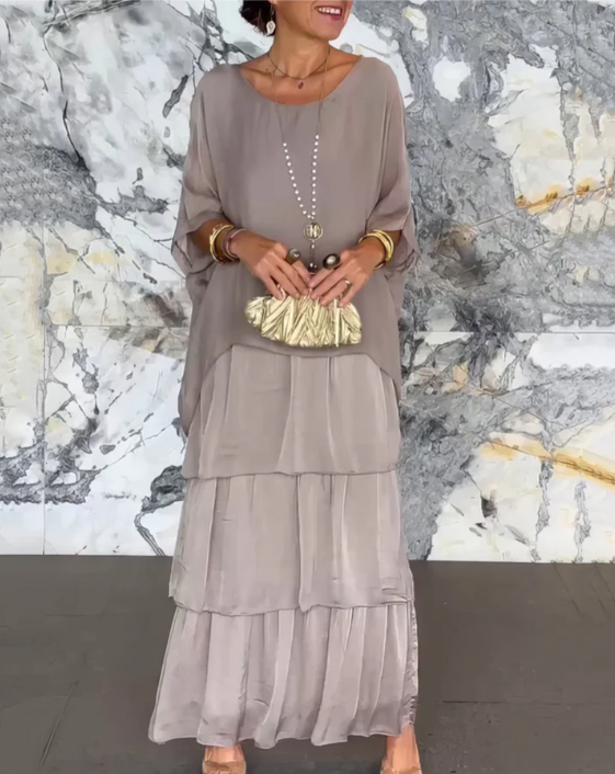 Марсела | Макси рокля, която се движи с вас