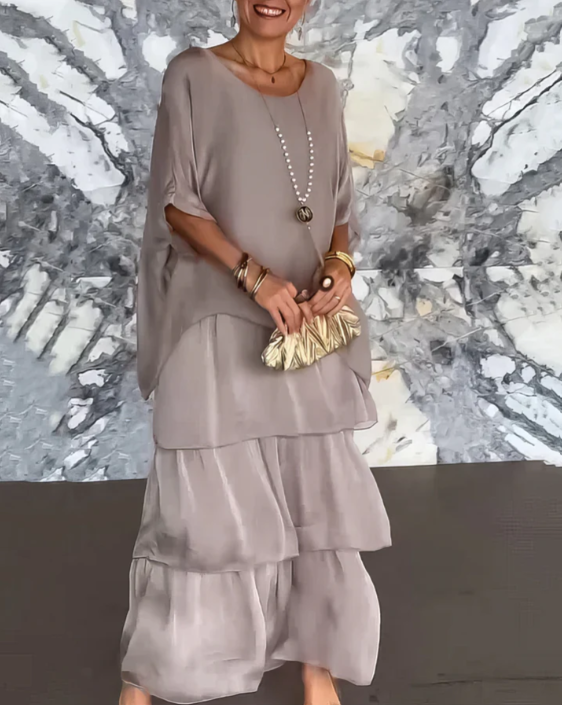 Марсела | Макси рокля, която се движи с вас