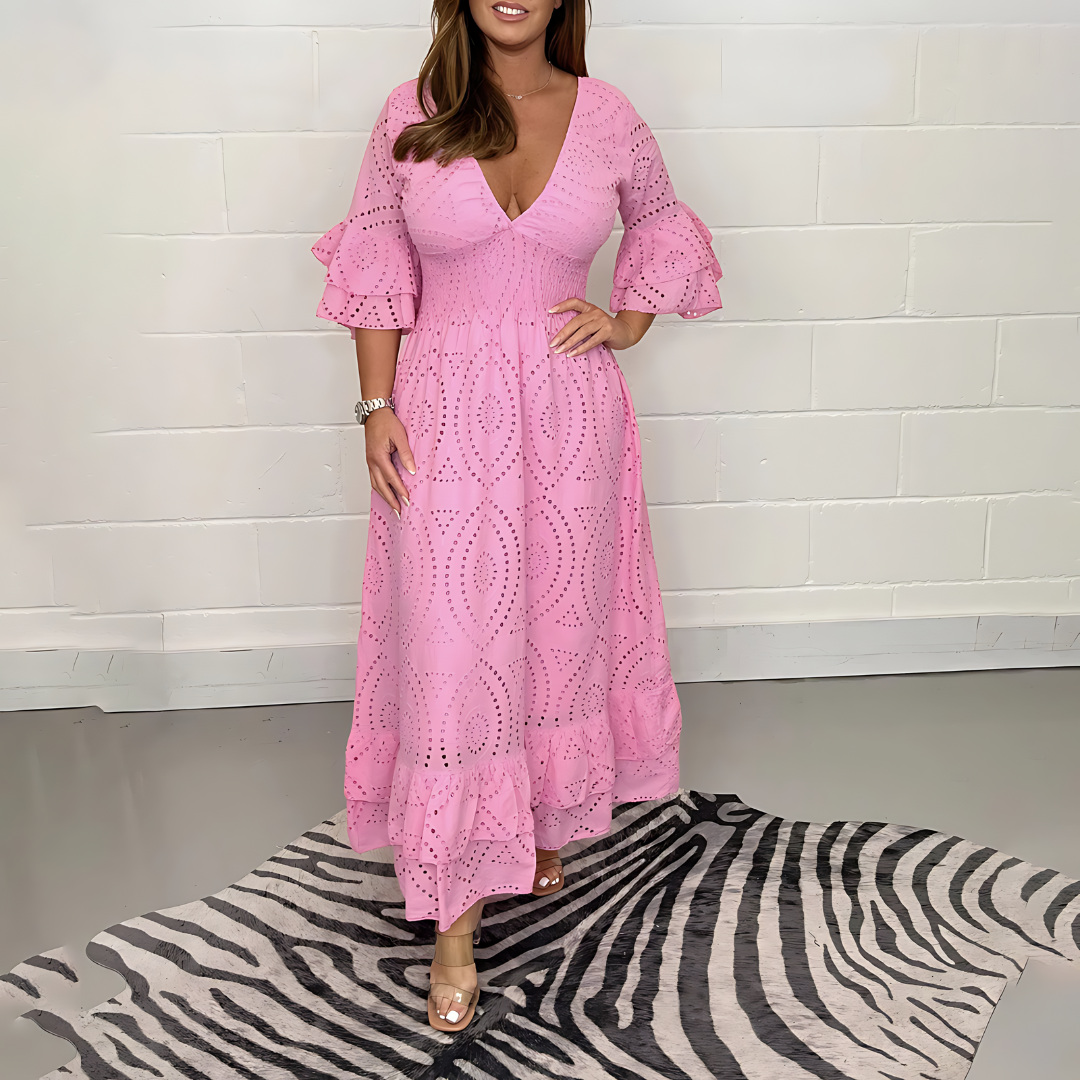 Cristin™ | Луксозна Силуетна Рокля (Почти разпродадена)