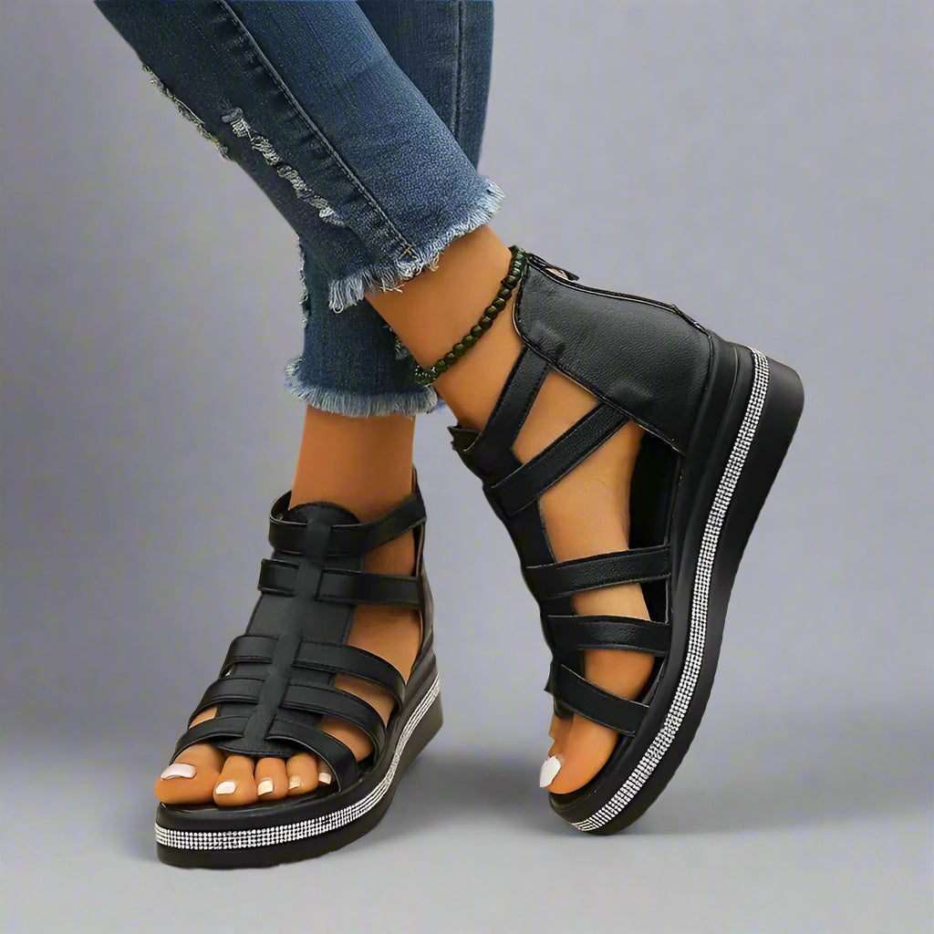 Минерва | Елегантни сандали с платформа за целодневен комфорт