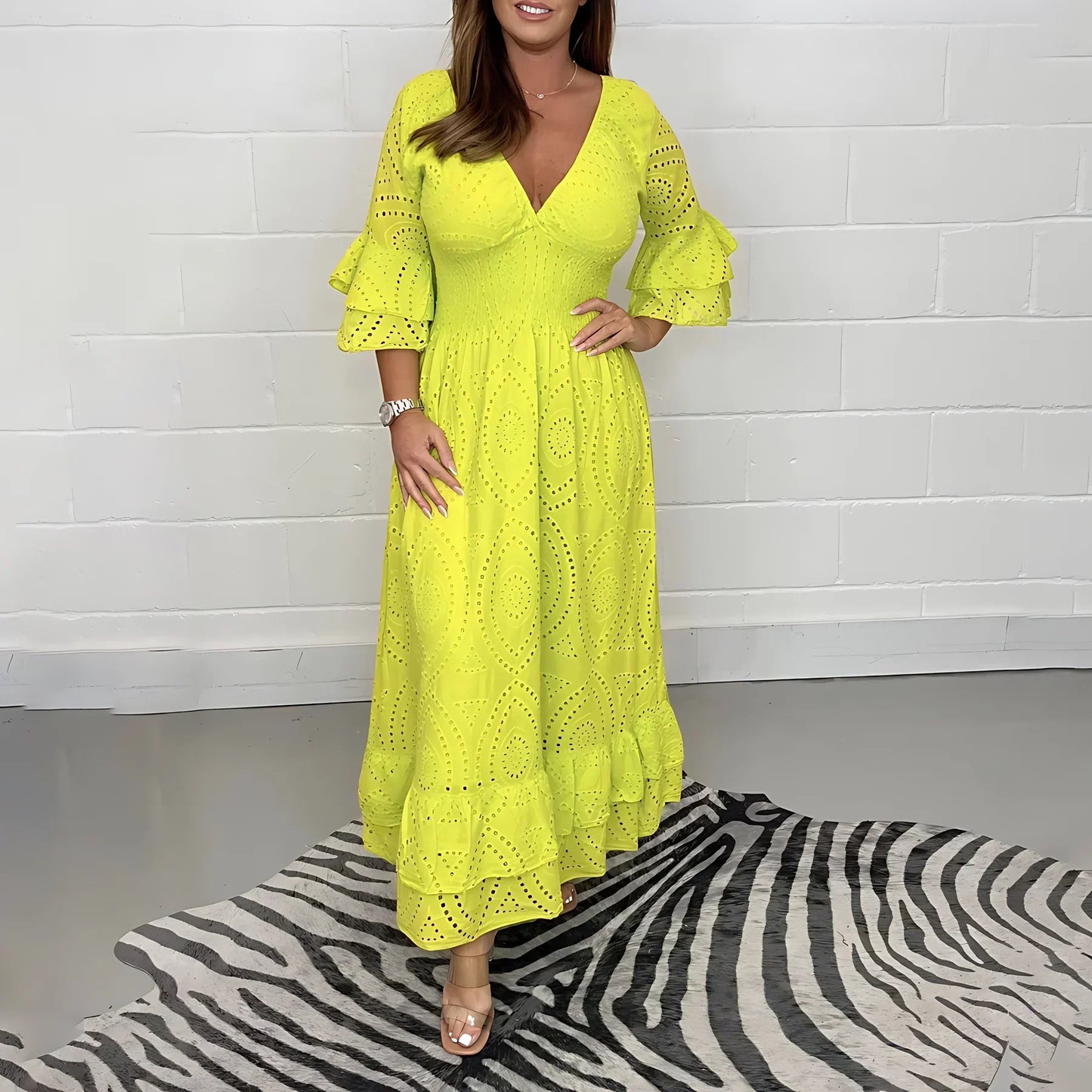 Cristin™ | Луксозна Силуетна Рокля (Почти разпродадена)