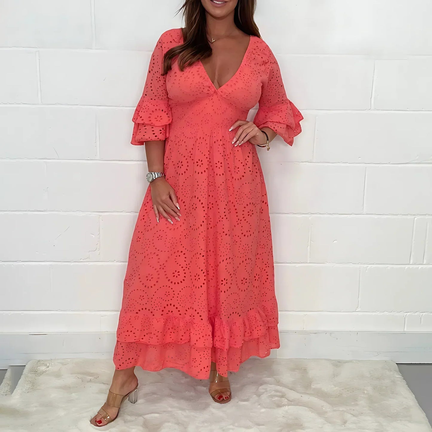 Cristin™ | Луксозна Силуетна Рокля (Почти разпродадена)