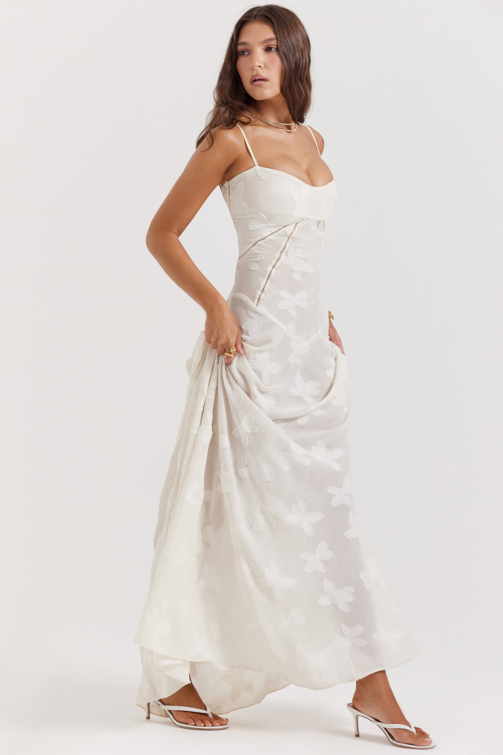 Полет - Дълга рокля с корсет