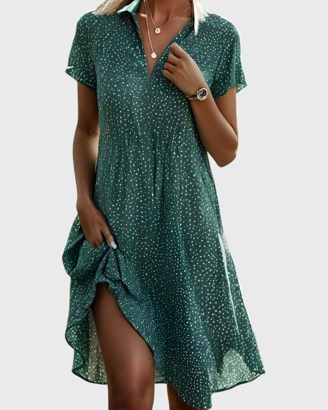 Juliette | Рокля миди на точки