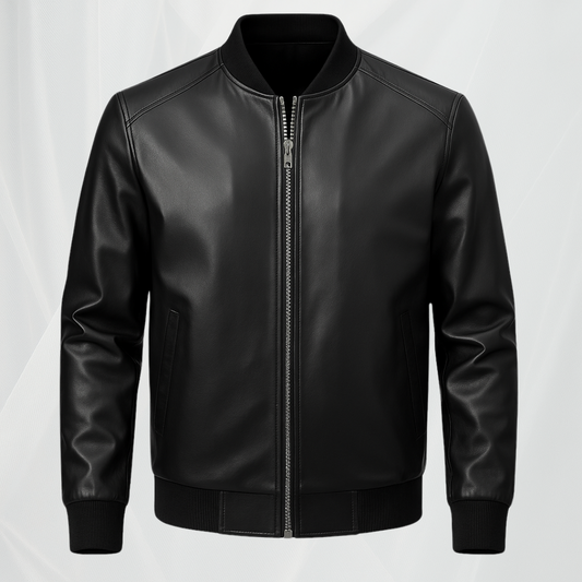 Свободно бейсболно яке с характер